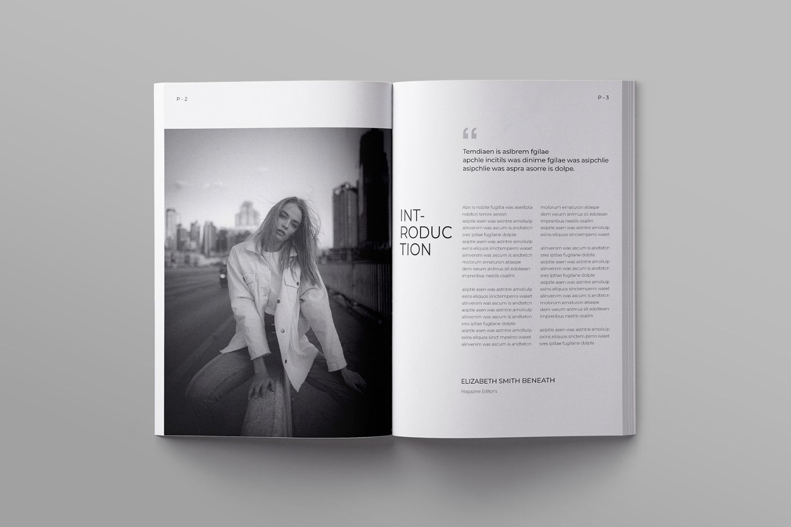 Magazine Template