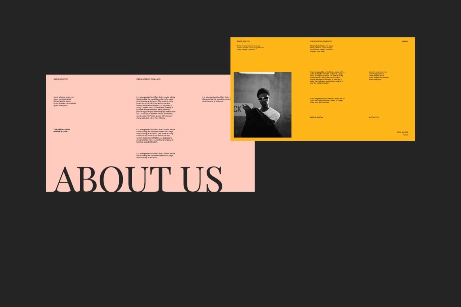 Roberto - Brand Identity Google Slides
