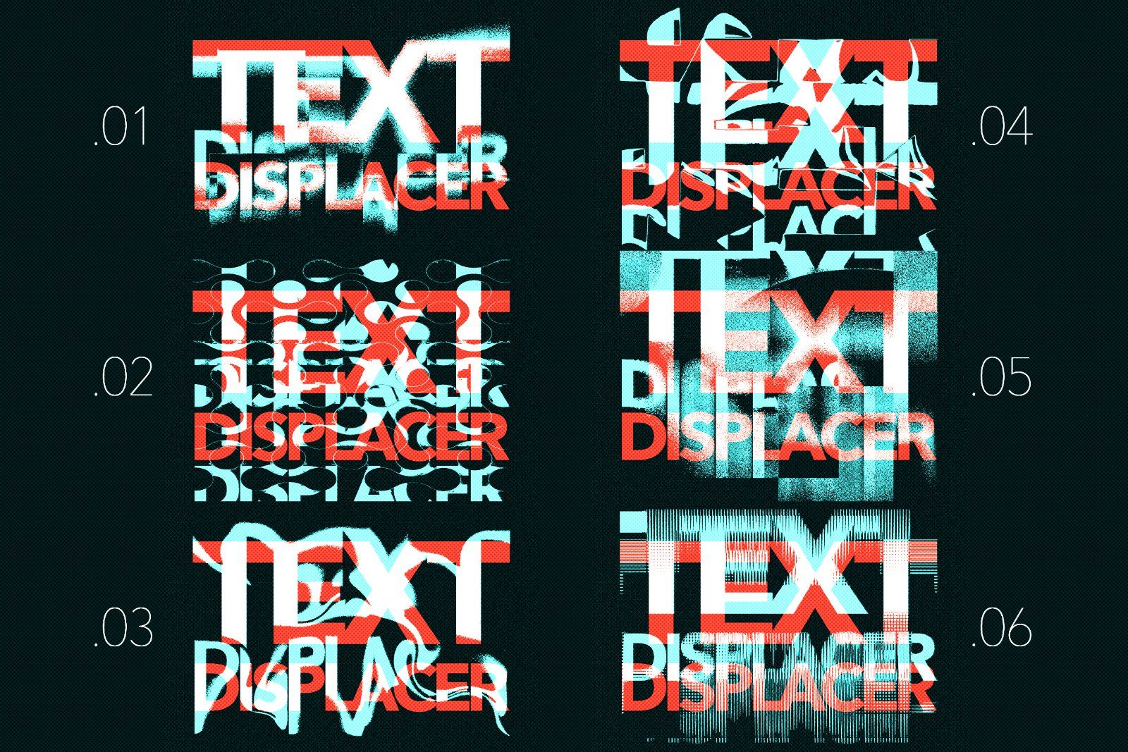 Distortion Text Effect