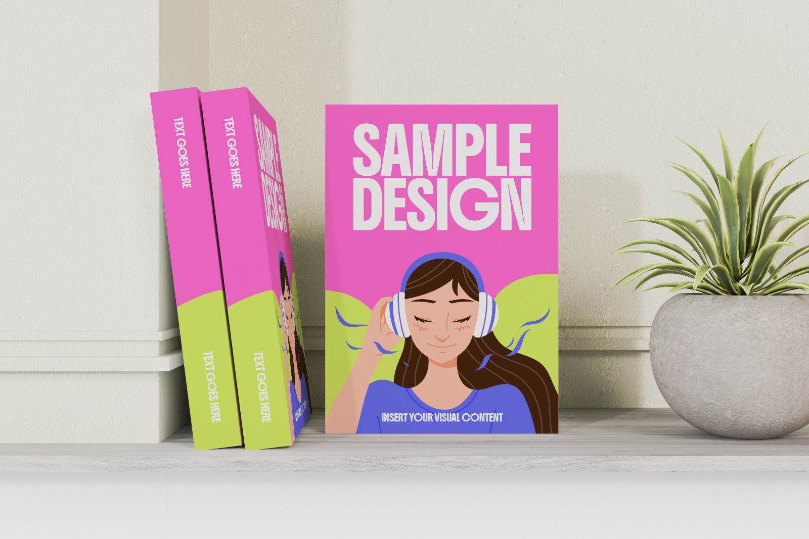 Hard Cover Book Mockup