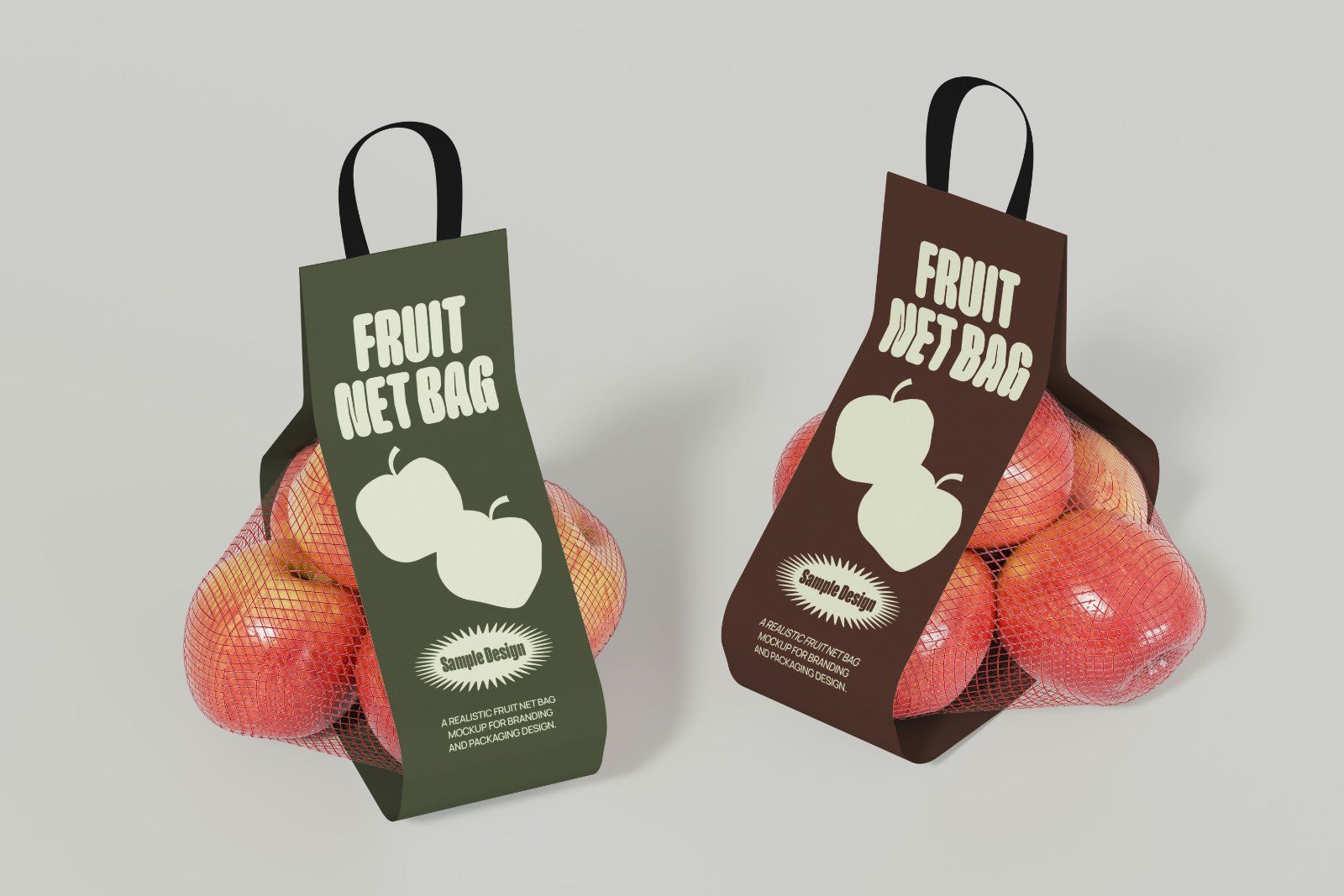 Fruit Net Bag Mockup