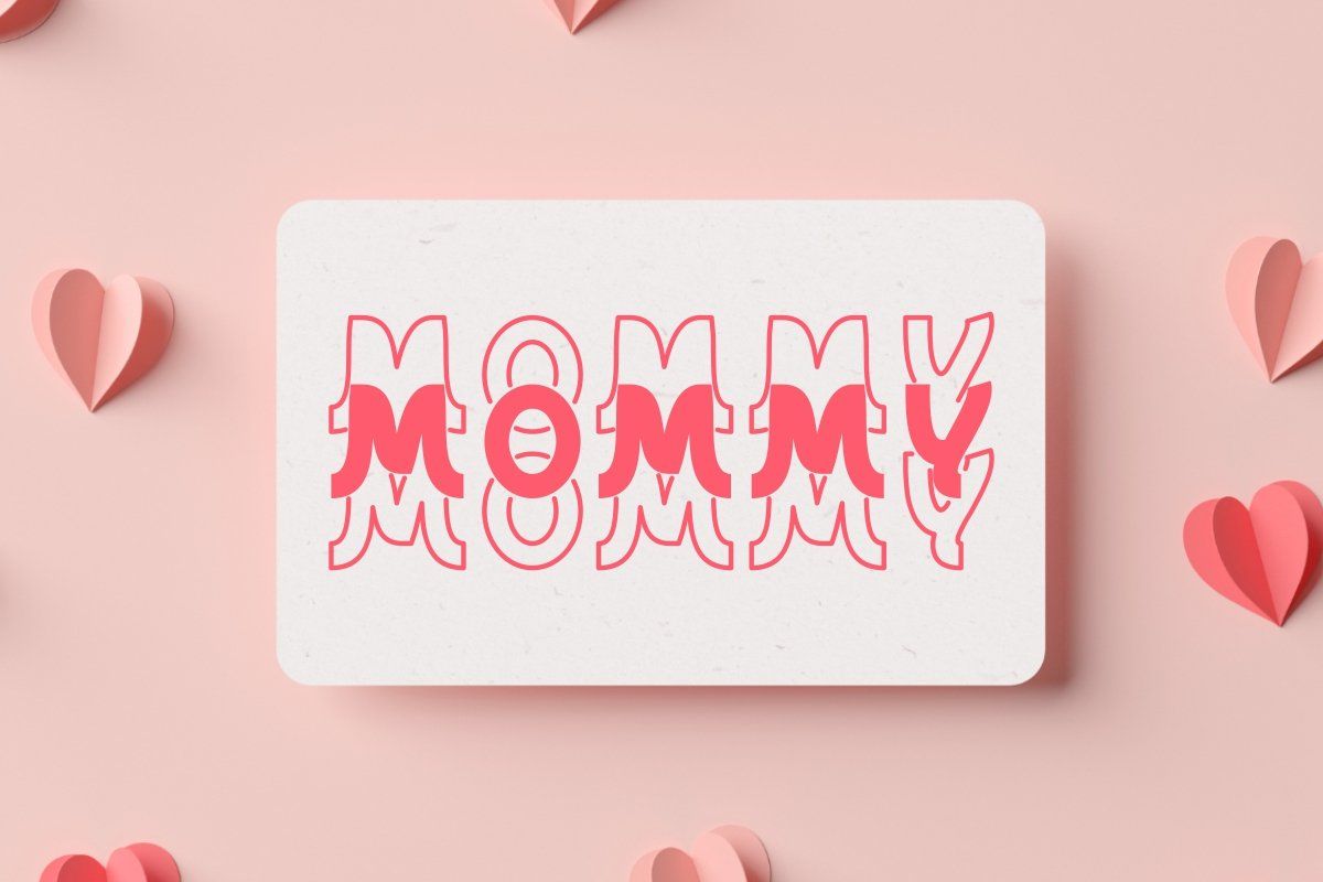 Heart - Cute Stacked Font — image 2