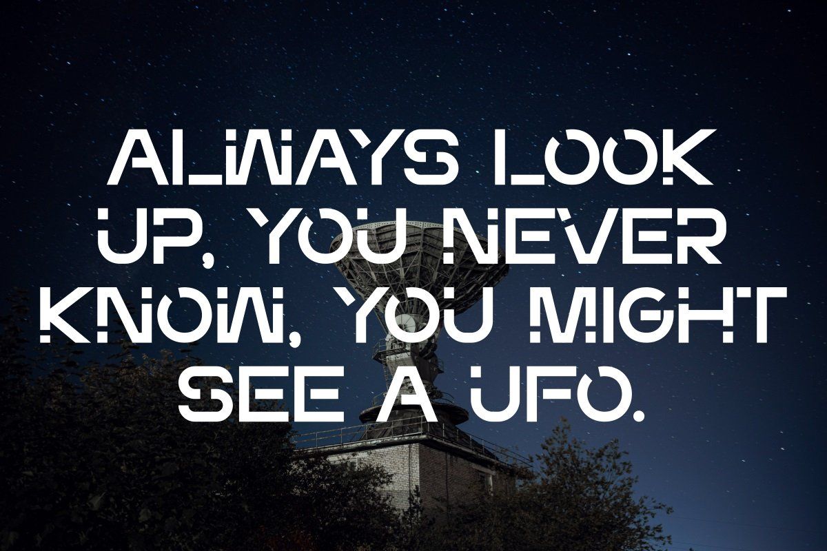 Space Matic - Futuristic Font — image 2