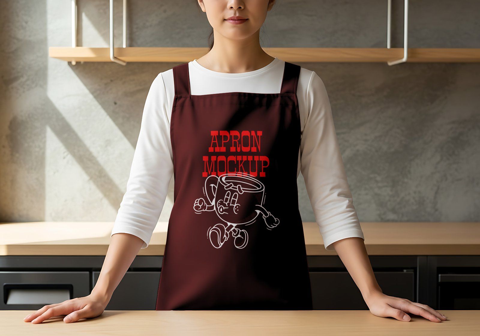 Premium Branding Bread N Coffee Mockup