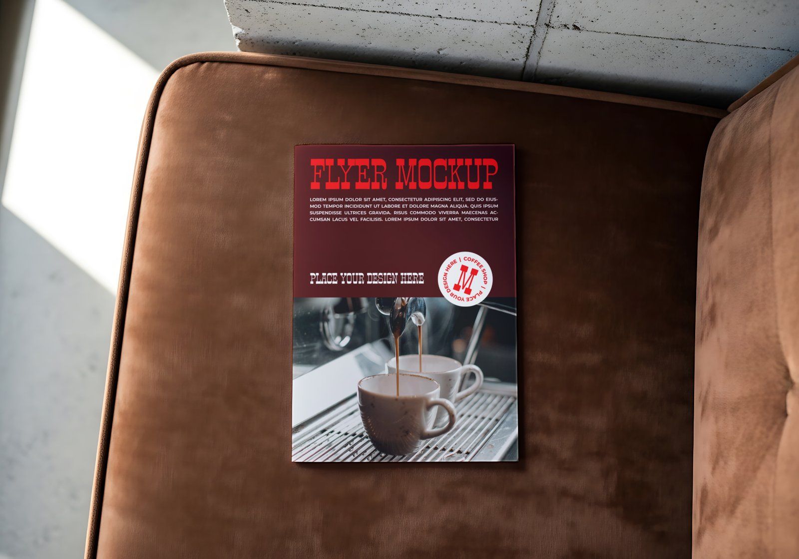 Premium Branding Bread N Coffee Mockup