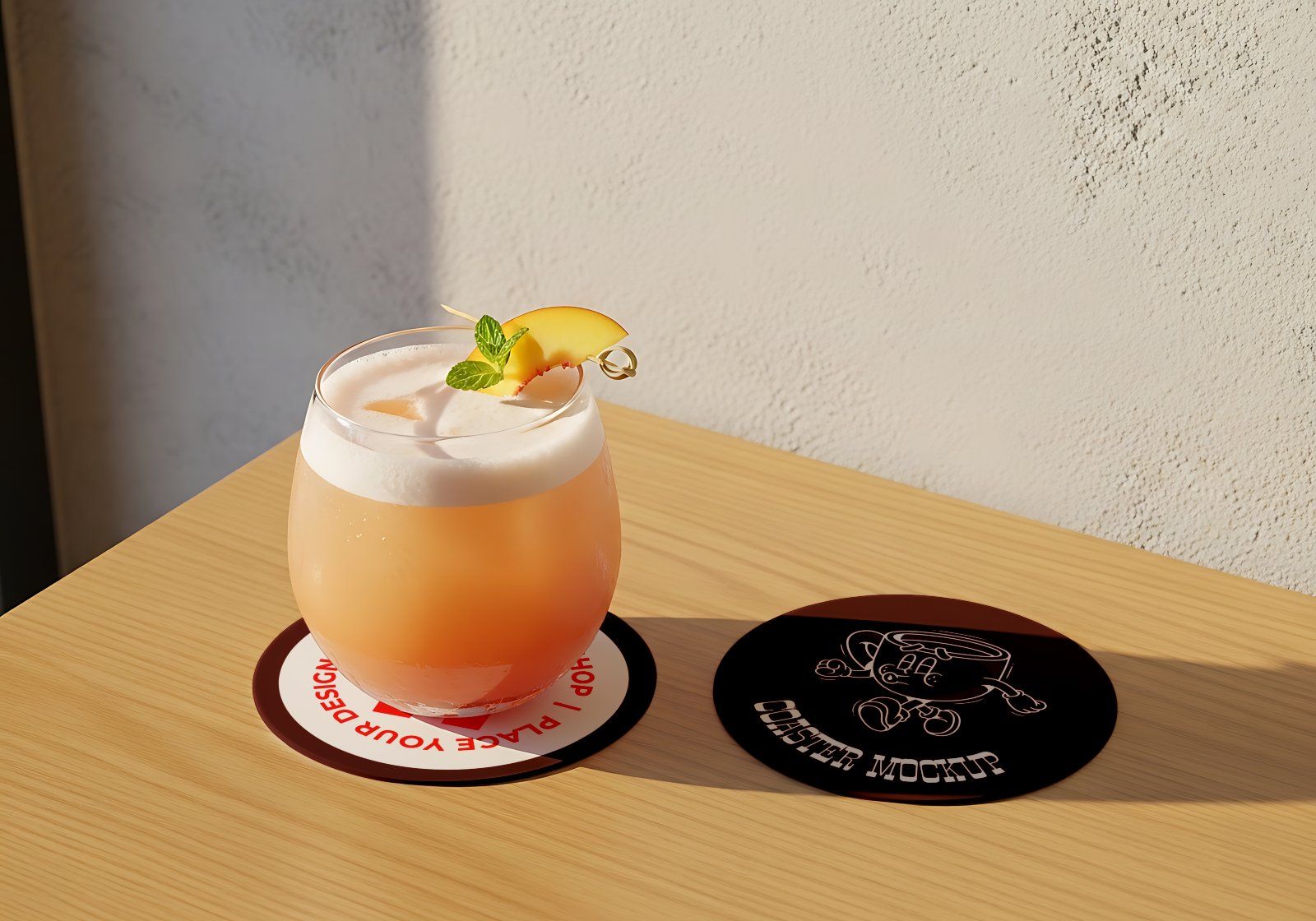 Premium Branding Bread N Coffee Mockup