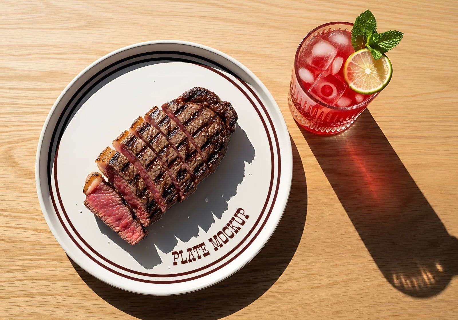 Premium Branding Bread N Coffee Mockup