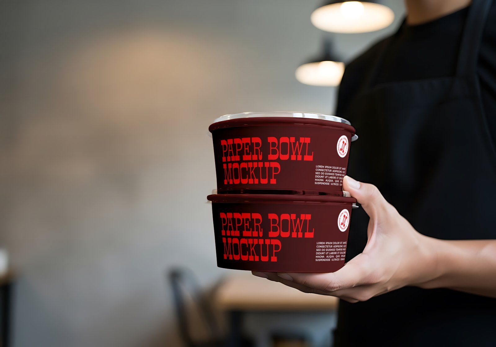 Premium Branding Bread N Coffee Mockup