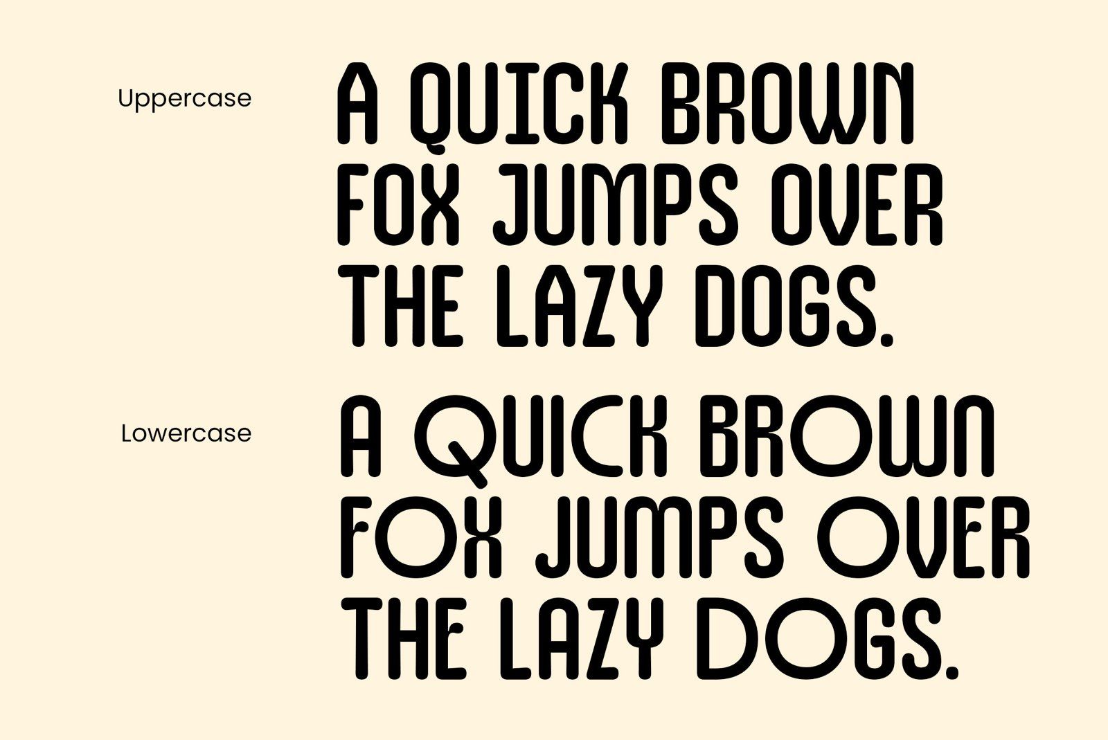 Molow - Rounded Condensed Font — image 3