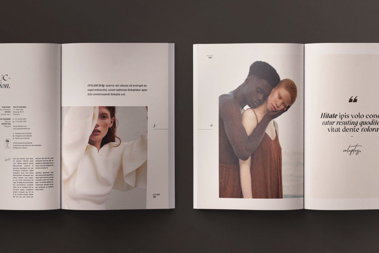 The Life Style Magazine Template