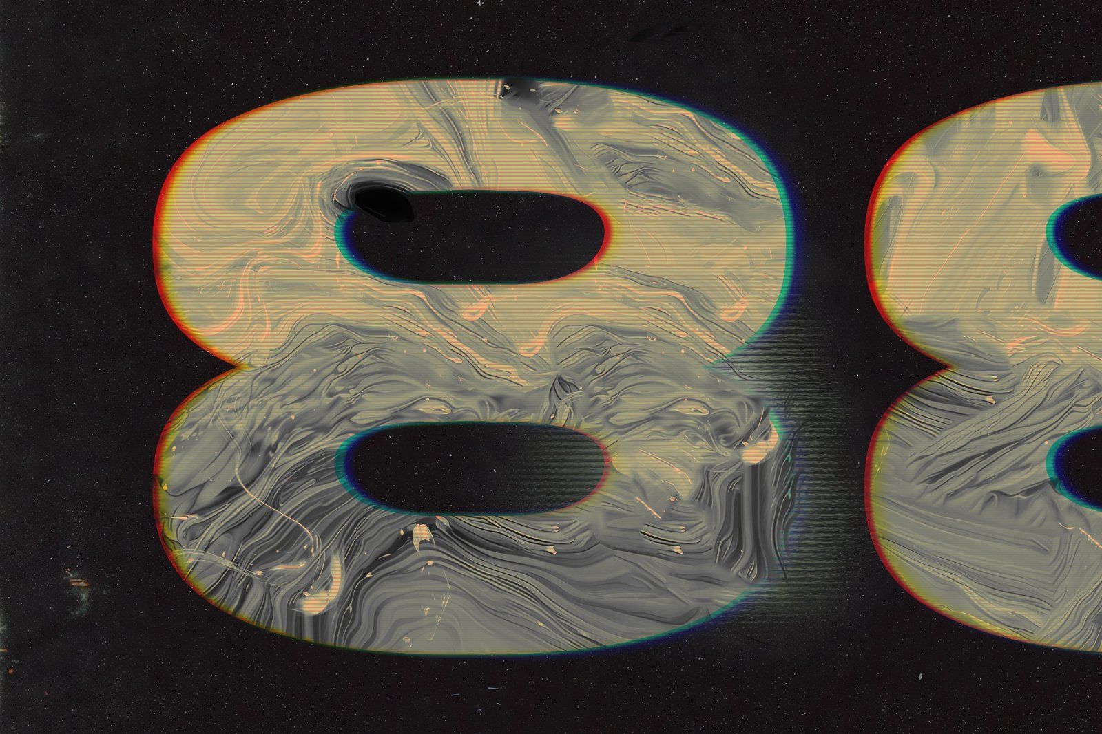 Neon Blurry Text Effect