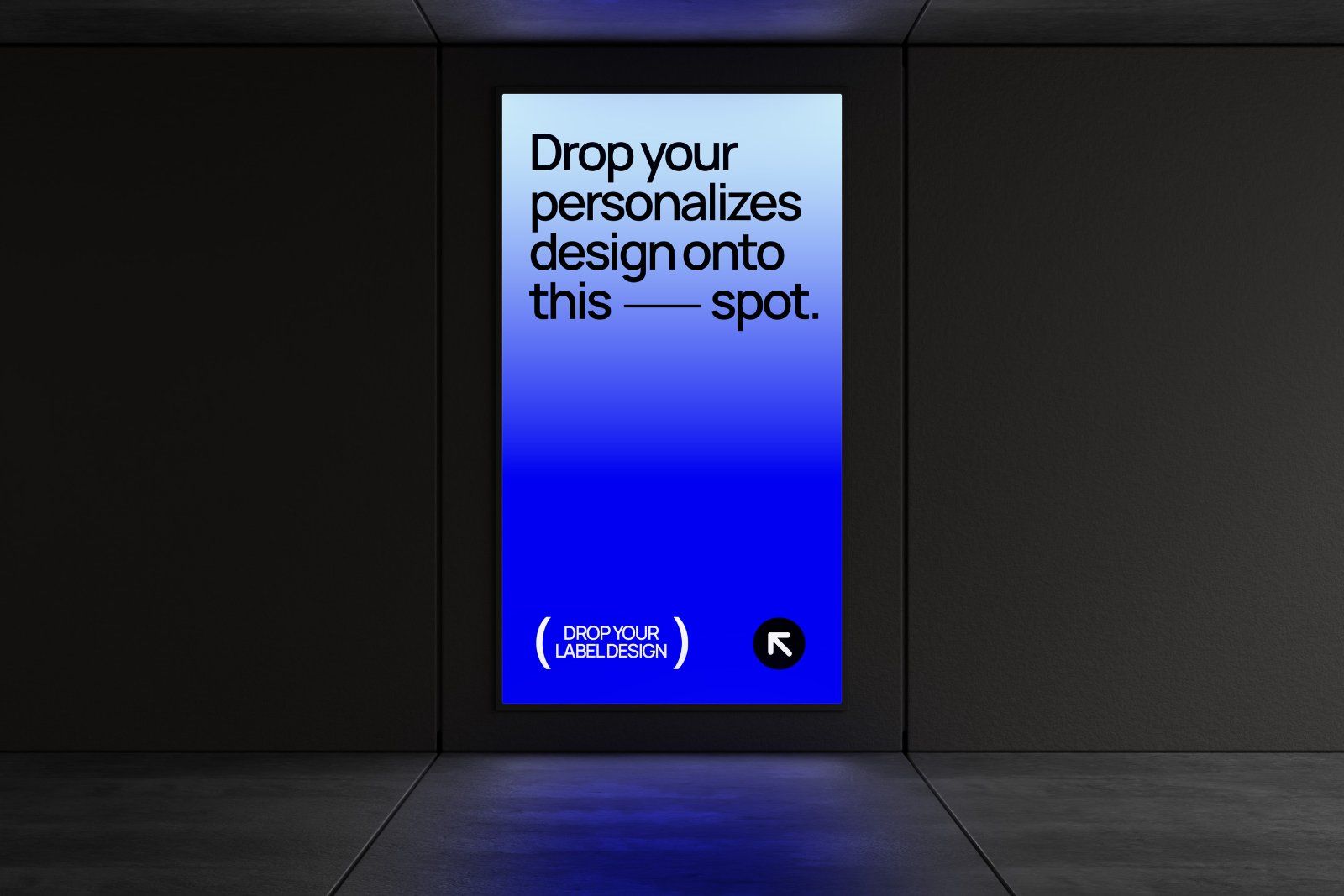 LED Billboard Screen Mockup