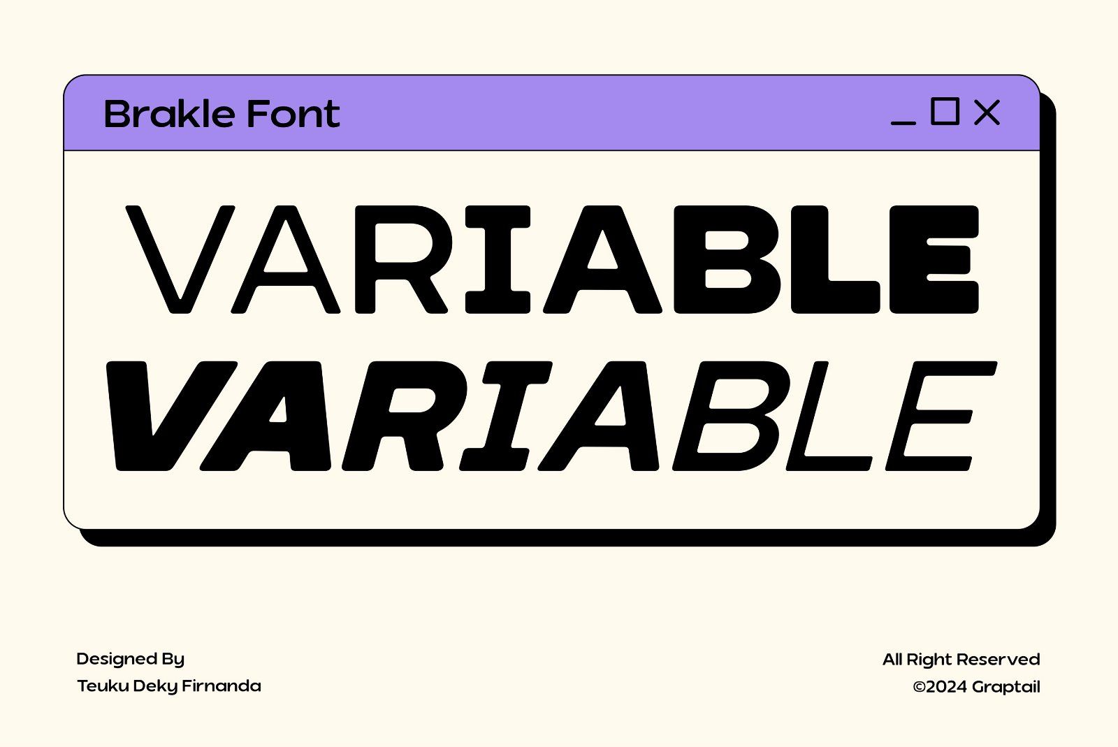 Brakle - Grotesk Rounded — image 3