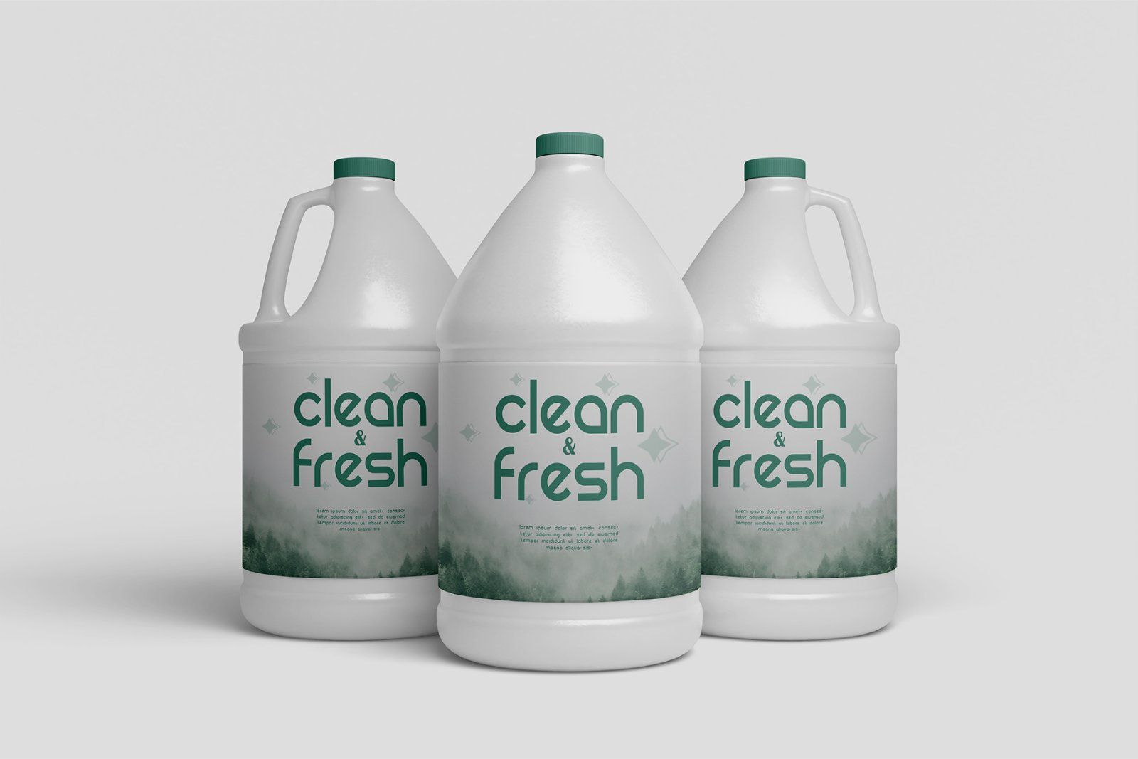 Cleaner Bottle Mockup — image 4