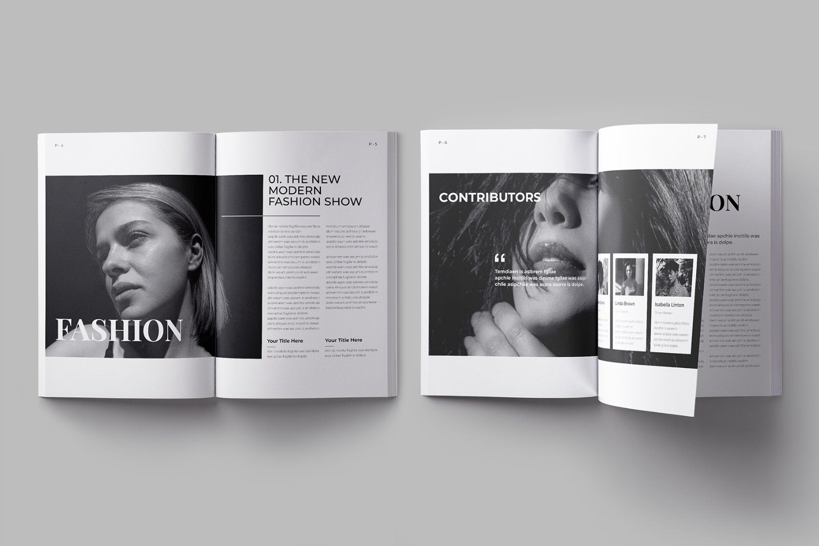 Magazine Template