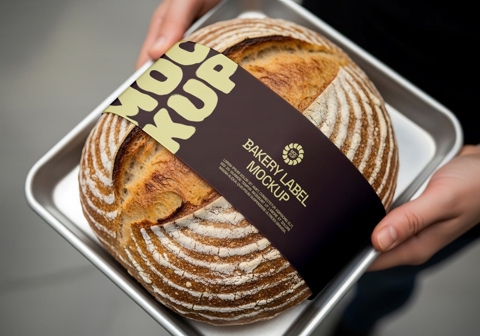 Premium Branding Brown Bakery Store Mockup