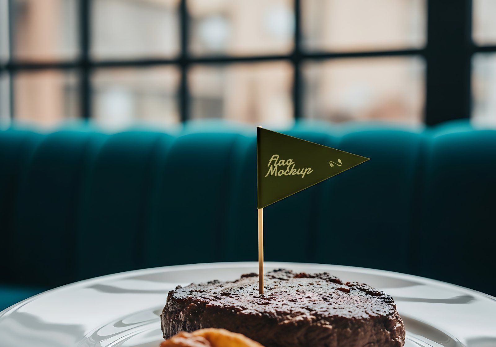 Premium Branding Restaurant Mockup