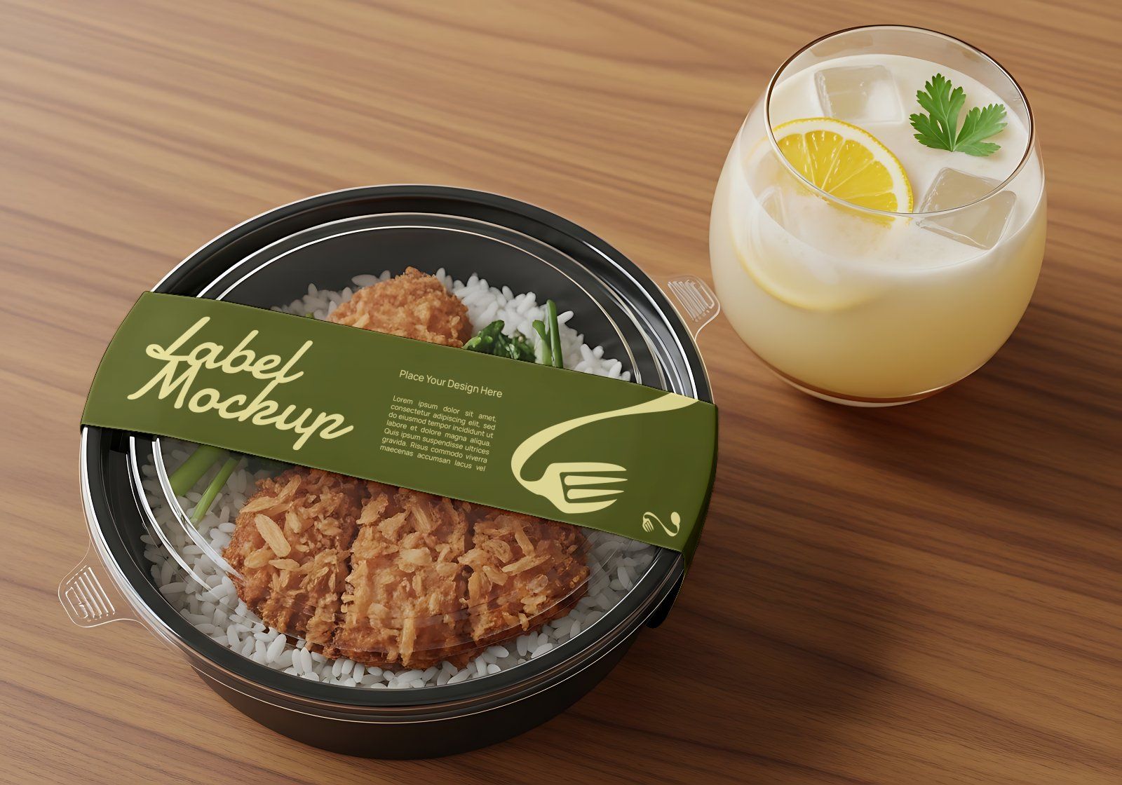 Premium Branding Restaurant Mockup