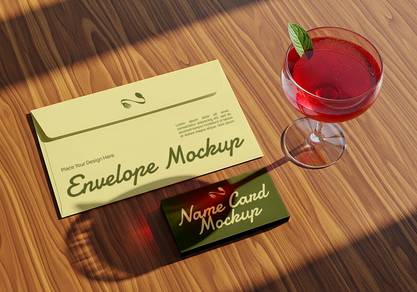 Premium Branding Restaurant Mockup