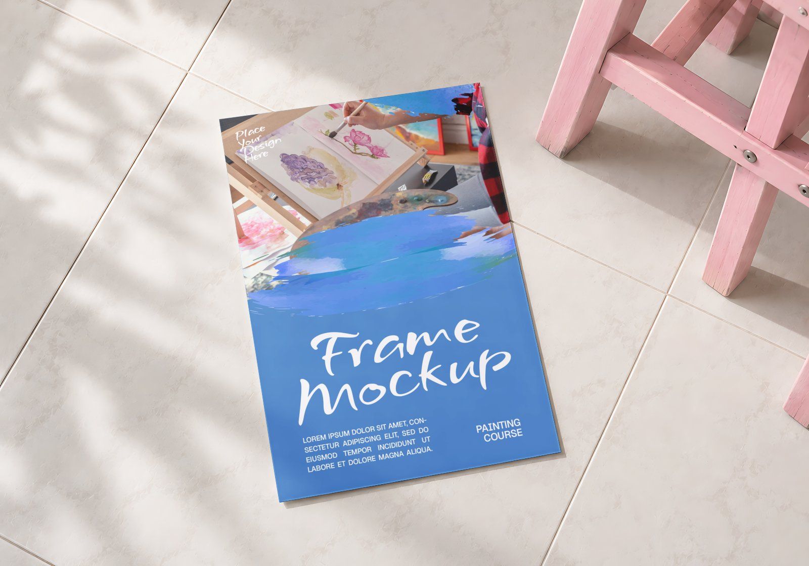 Premium Art Studio & Painting Mockup Bundle – 15 Creative PSD Scenes for Artists, Fine Art Branding