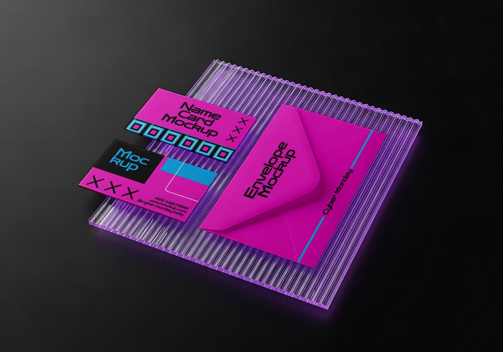 Premium Event Cyber Monday Mockup