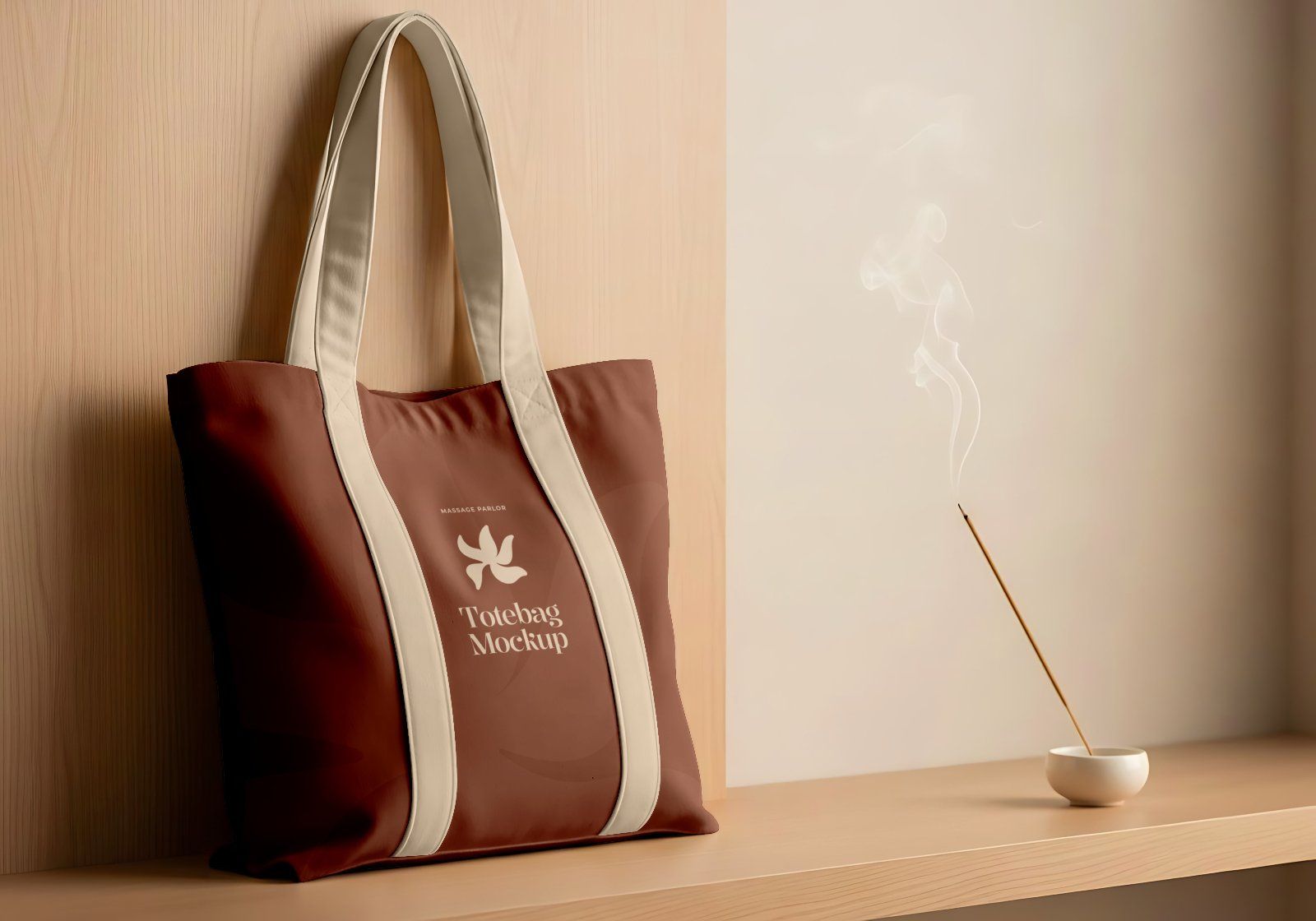 Premium Branding Massage Service Mockup