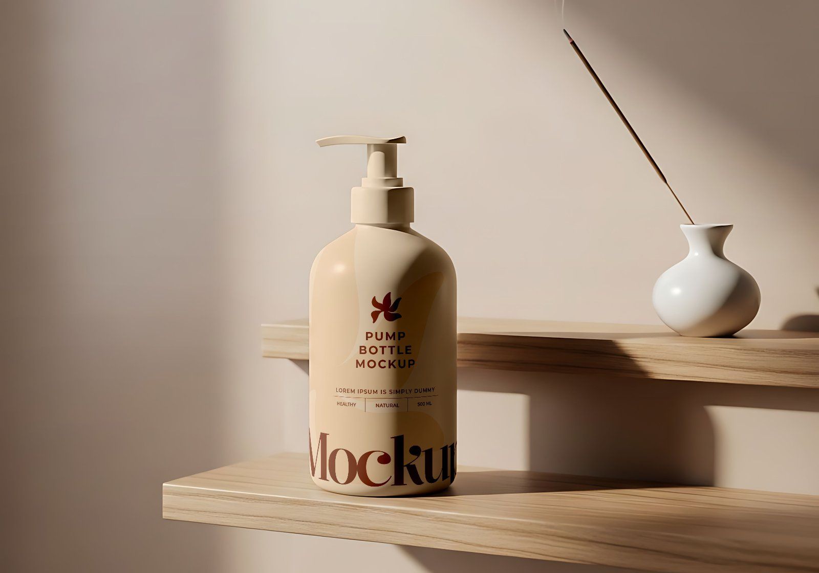 Premium Branding Massage Service Mockup