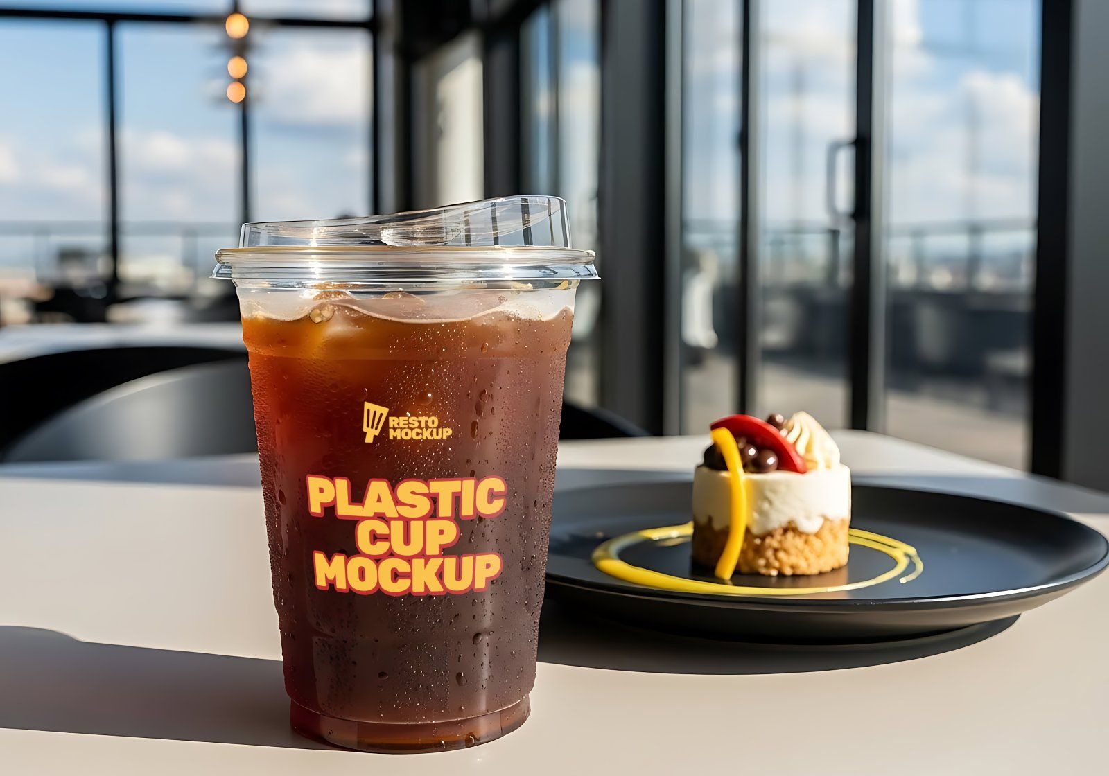 Restaurant Branding Mockup Bundle – 15 Premium PSD Mockups | Menu, Packaging, Cup & Uniform Mockups