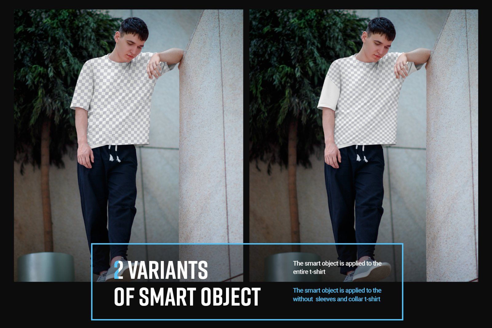8 Oversized T-shirt Mockup. Urban Style — image 3
