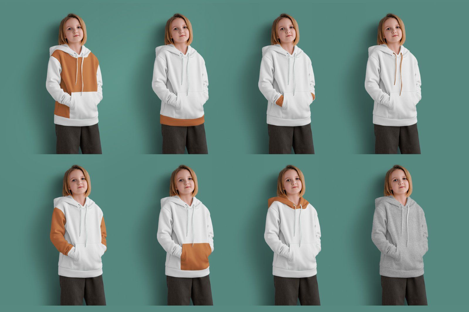 Children’s Hoodie Mockup – Vol. 02