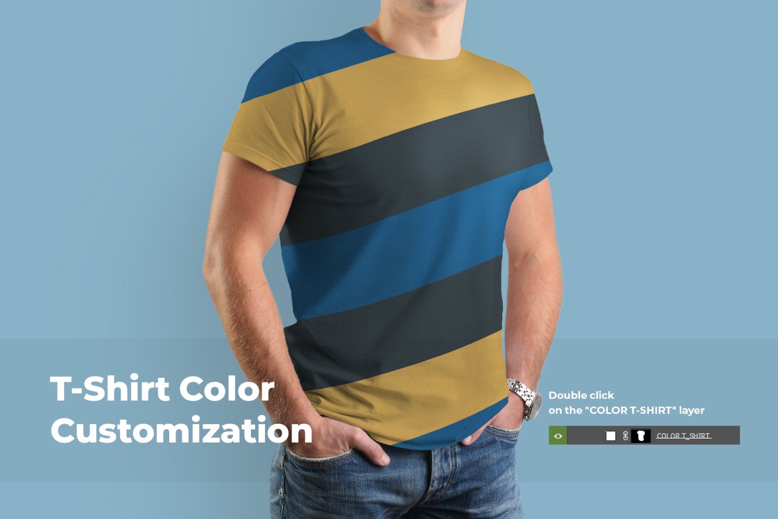 10 T-Shirt Men's Mockups