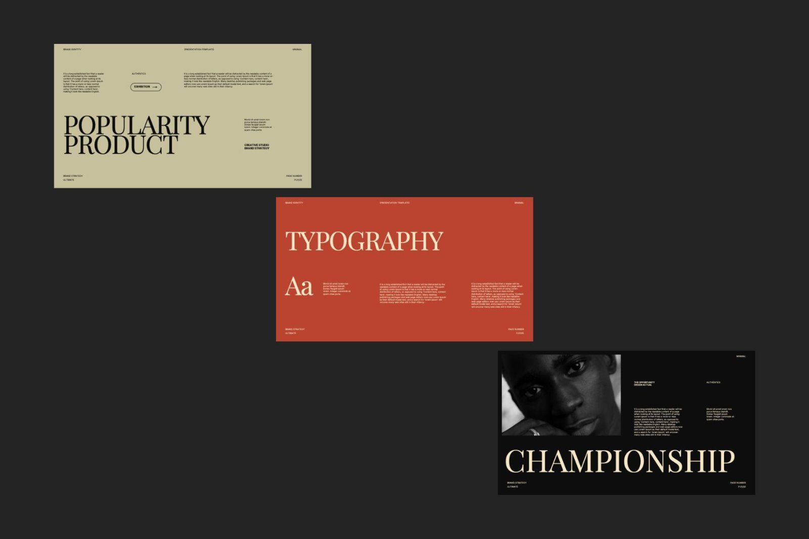 Roberto - Brand Identity Google Slides