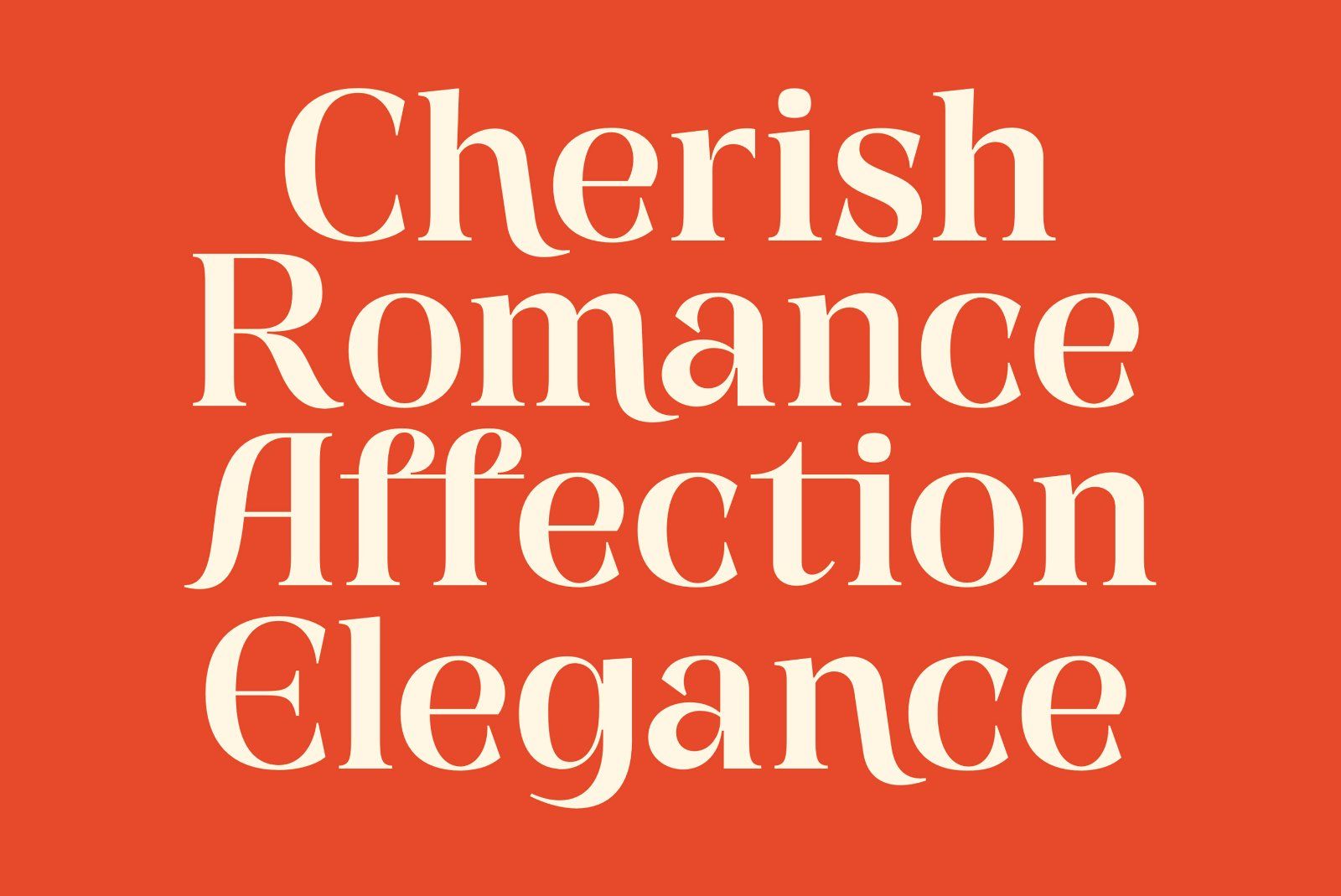 Gts Calira - Romantic Serif Font — image 4