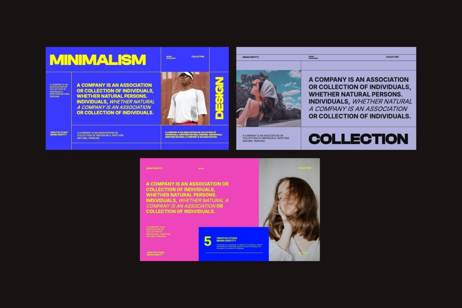 Audrey - Brand Identity Google Slides