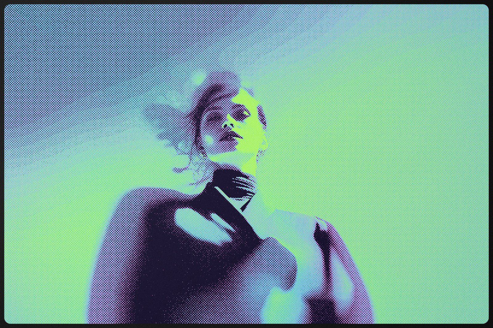 Grainy Halftone Effect