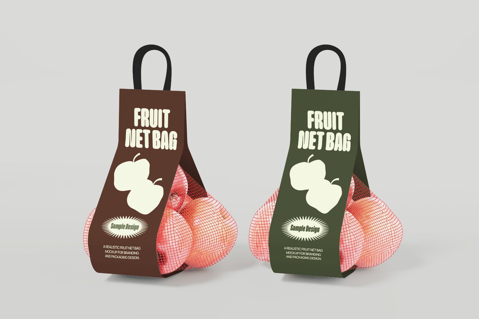 Fruit Net Bag Mockup