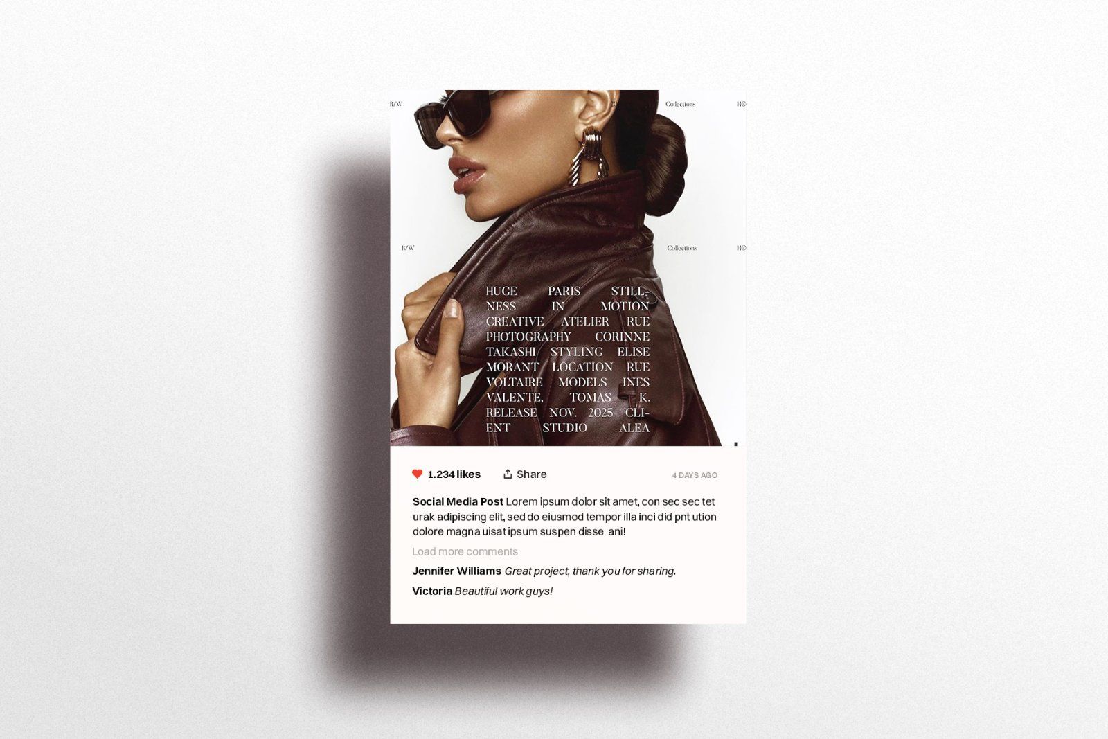 Social Media Kit Design Template