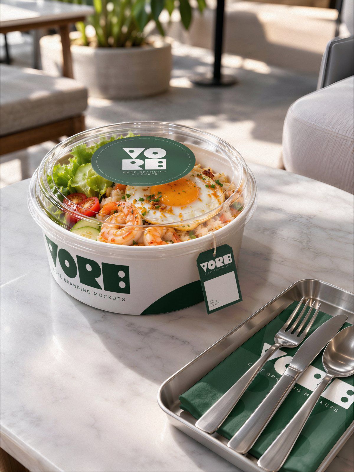 VORE — Café Branding Mockups — image 6