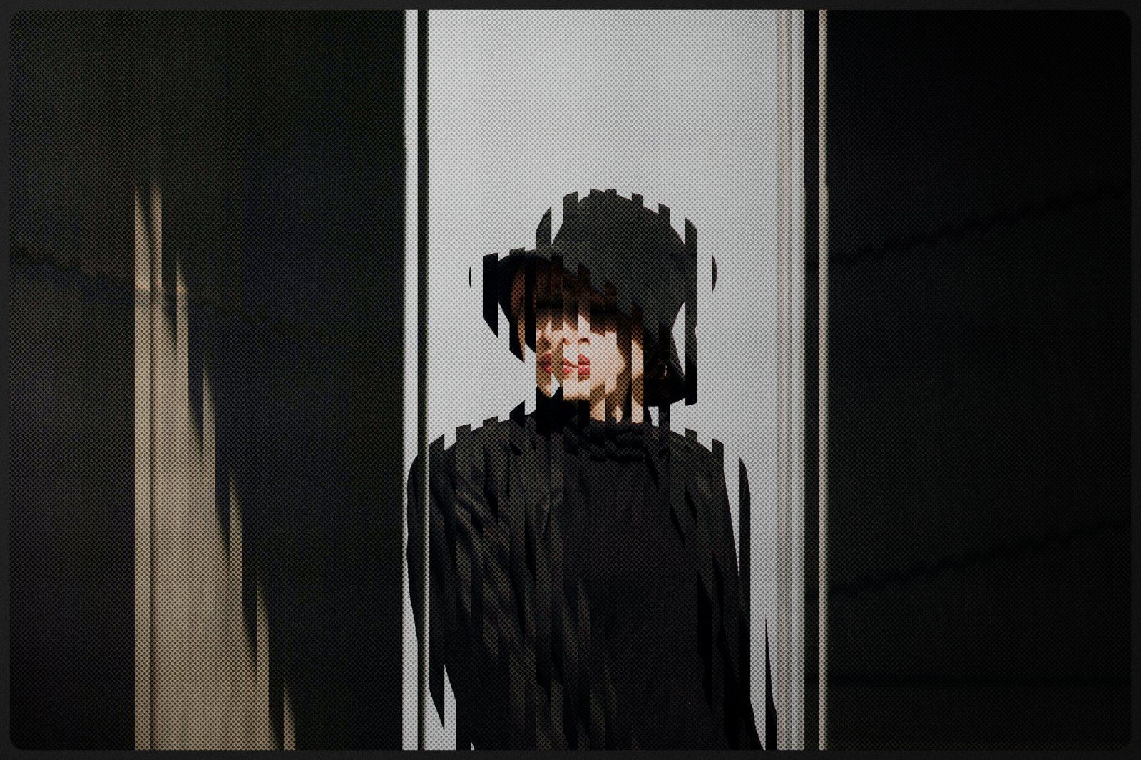 Optical Illusion Portrait Effect