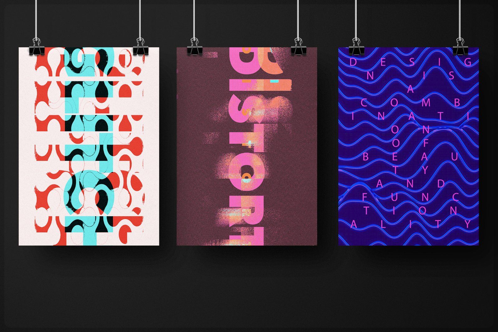 Distortion Text Effect