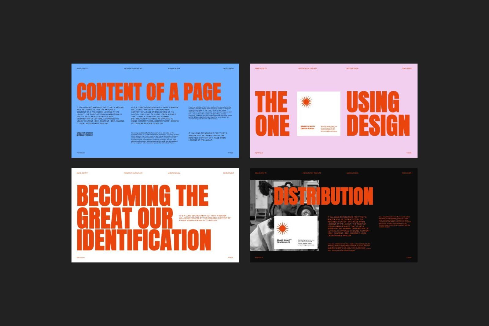 Monalisa - Brand Identity PowerPoint Template