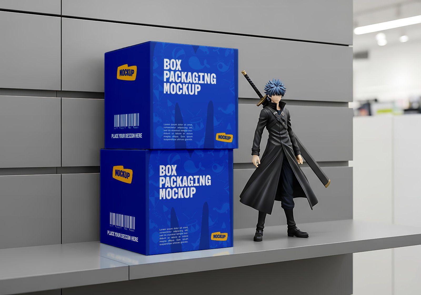 Premium Branding Toys Store Mockup