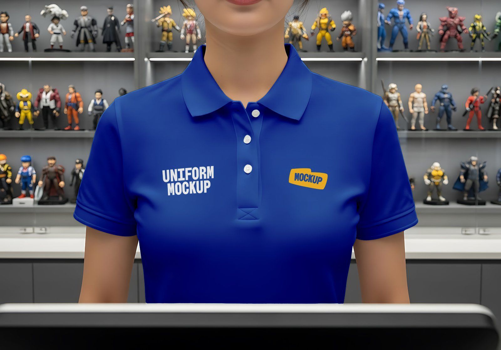 Premium Branding Toys Store Mockup