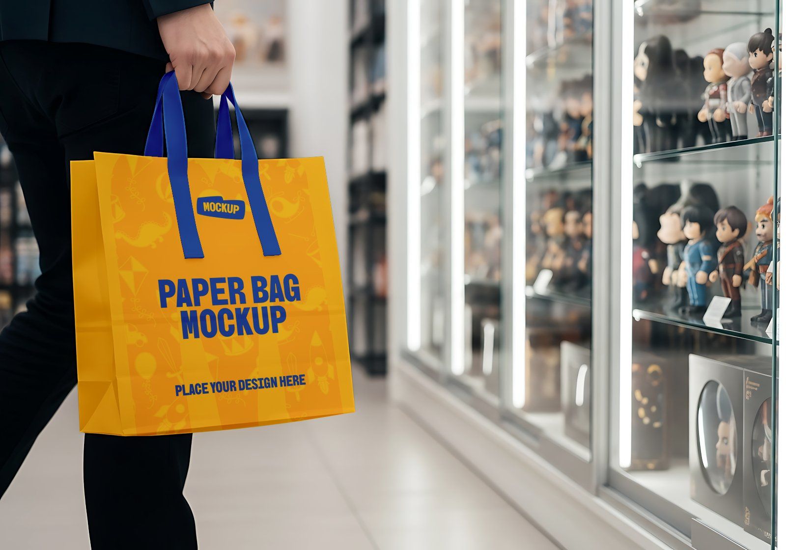 Premium Branding Toys Store Mockup