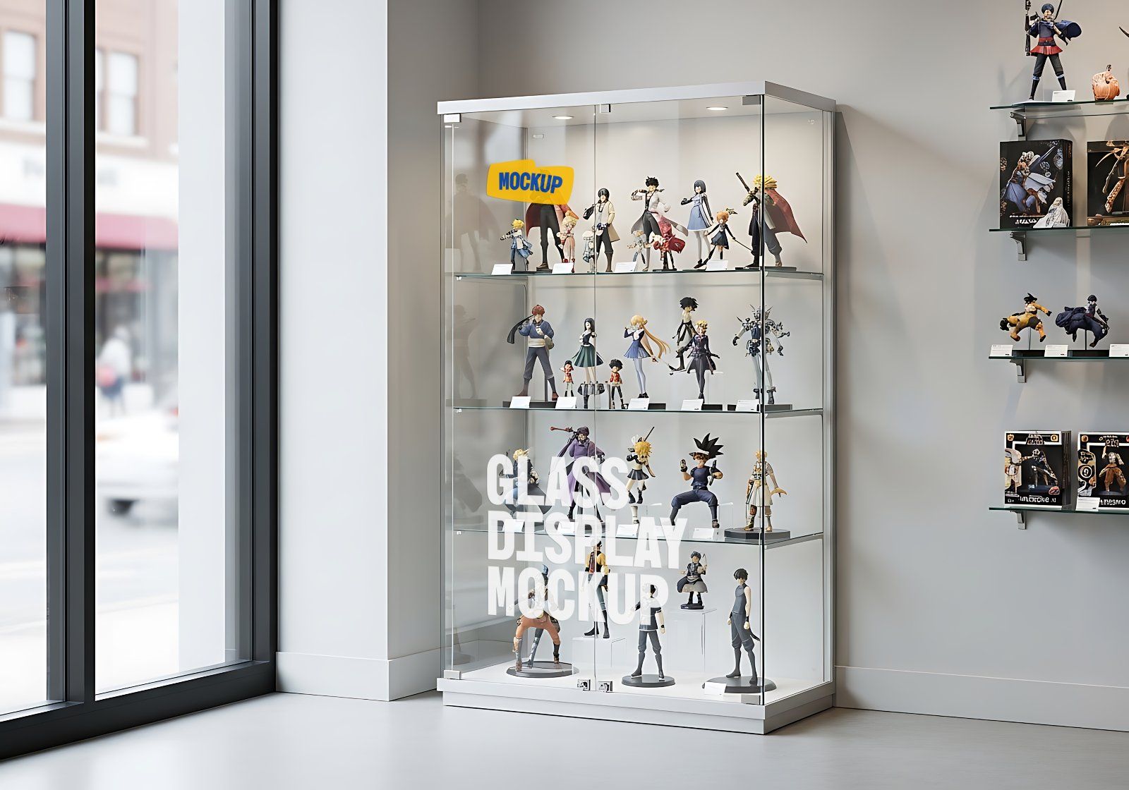 Premium Branding Toys Store Mockup