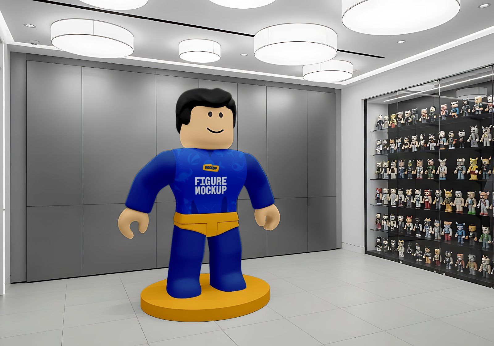 Premium Branding Toys Store Mockup