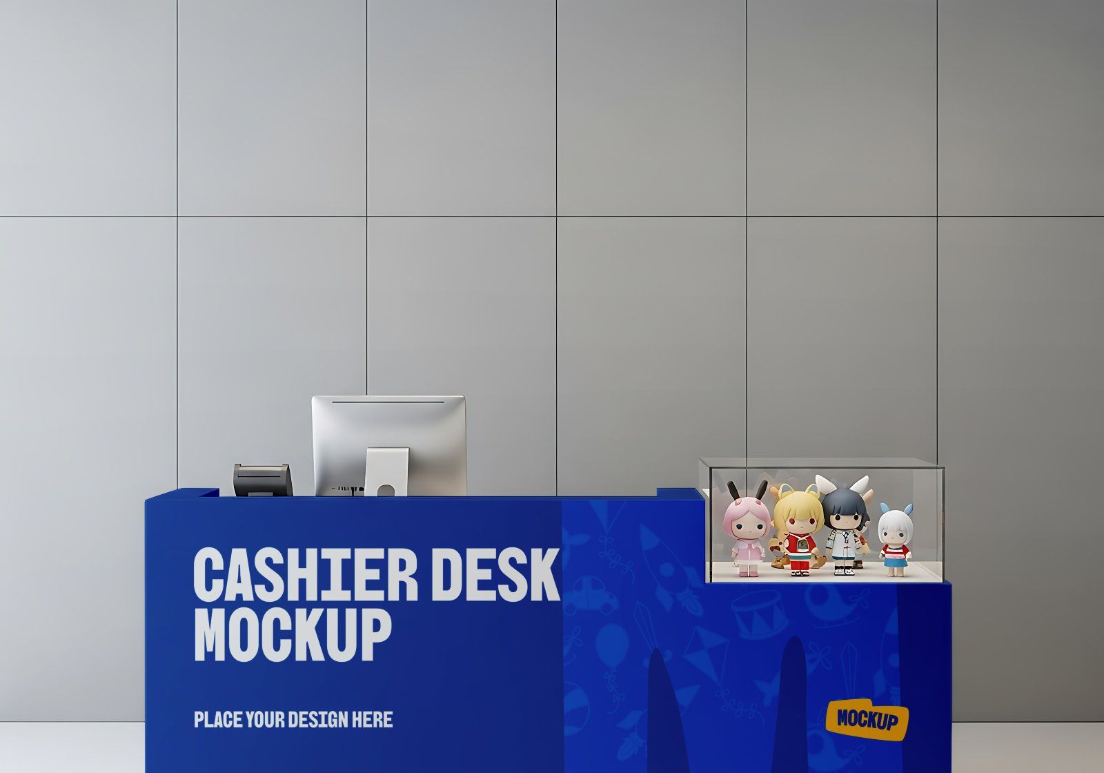 Premium Branding Toys Store Mockup