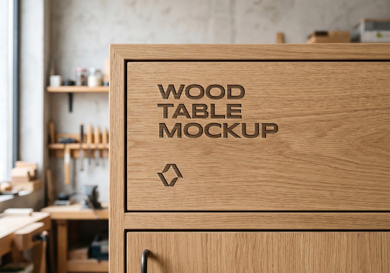 Ultimate Branding Carpenter Mockup Bundle – 15 Premium PSD Scenes for Woodworking & Industrial Ident