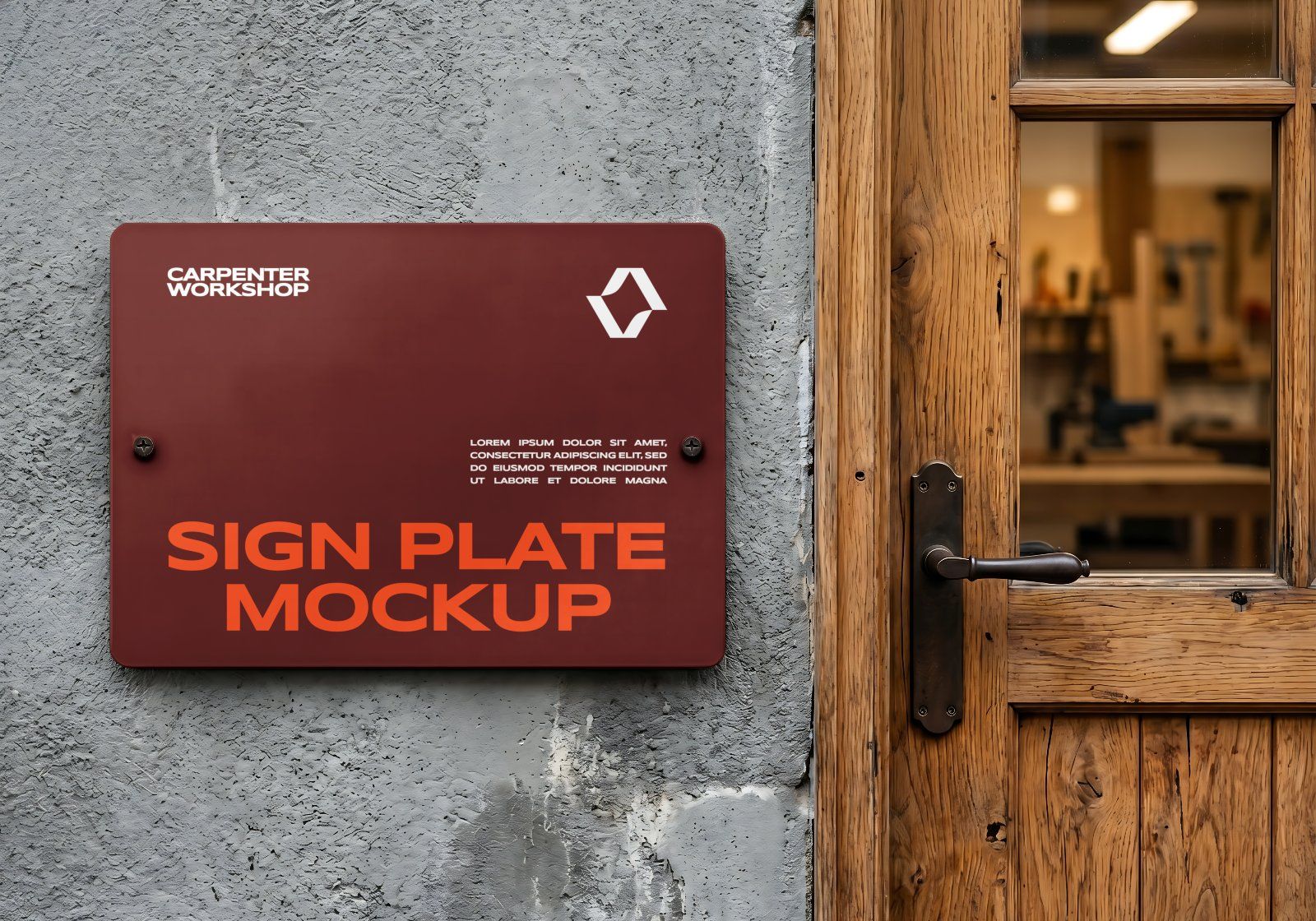 Ultimate Branding Carpenter Mockup Bundle – 15 Premium PSD Scenes for Woodworking & Industrial Ident