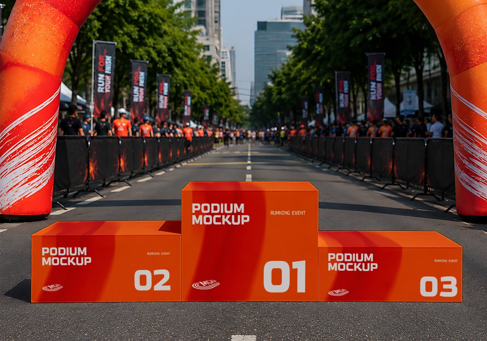 Running Event Branding Mockup Bundle - 15 PSD Templates  Marathon & Sports Event — image 18